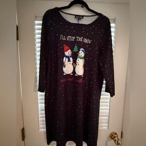 Dreamworks Black Snowman Holiday Dress!